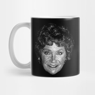 White Goldem Estelle Getty Vihntage Mug